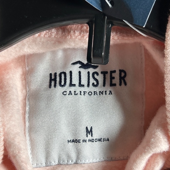 Hollister Pink Crewneck Sweater Butterfly Medium Women - Picture 12 of 12